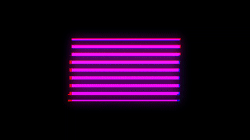 Neon Glitch Shapes - Stacked Bars
